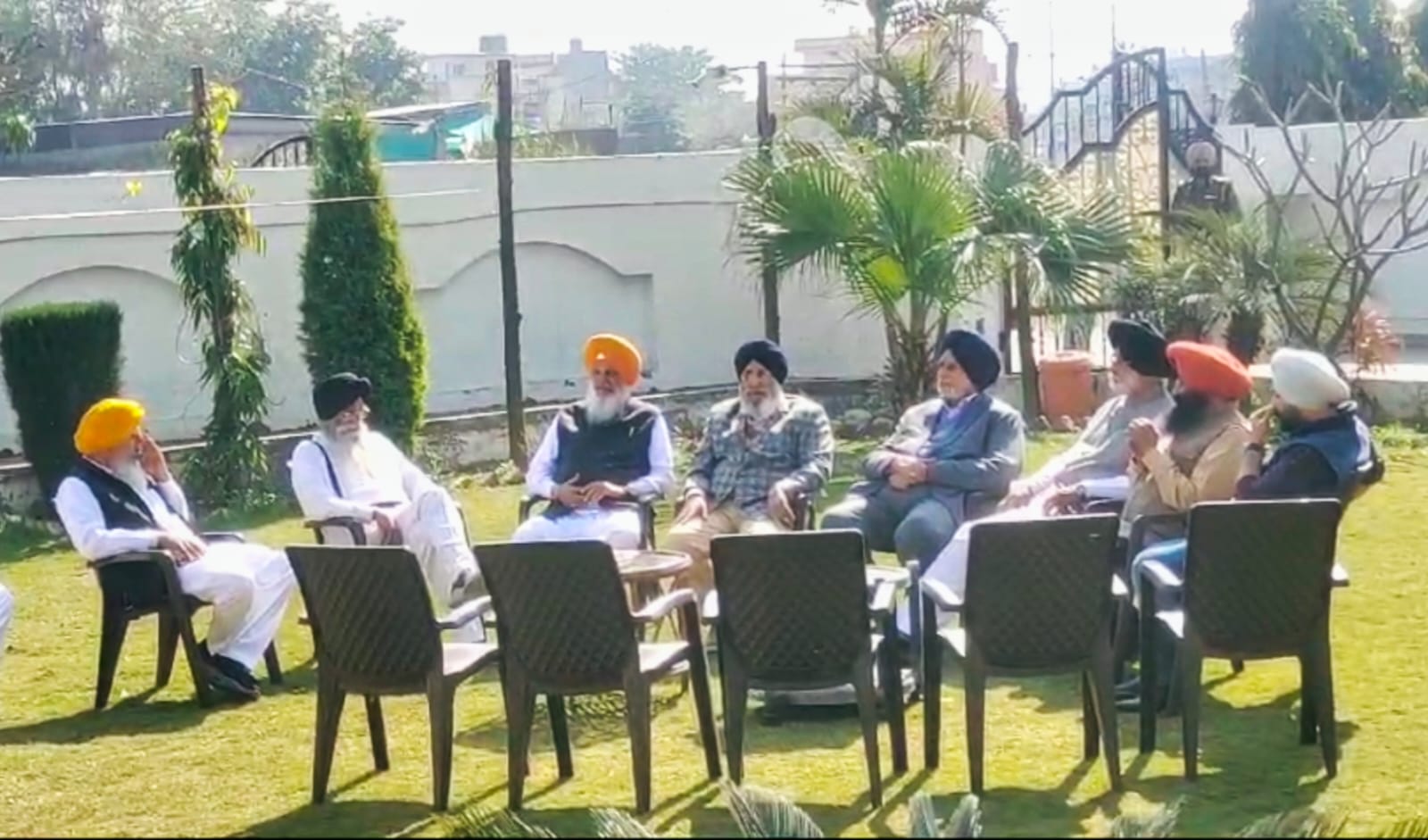 Akali Dal delegation meets Harjinder Singh Dhami, appeals to continue serving as SGPC president